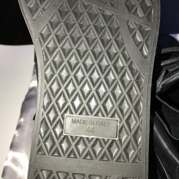 Authentic Giuseppe Zanotti Leather Sneakers SZ 44 - Picture 5 of 7